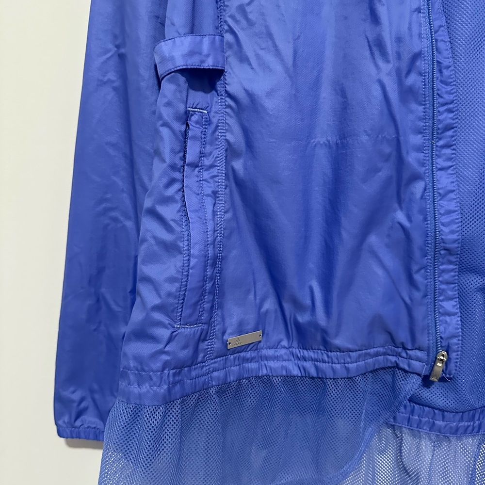 adidas Women's Royal Blue Utility Jacket - Picture 5 of 16